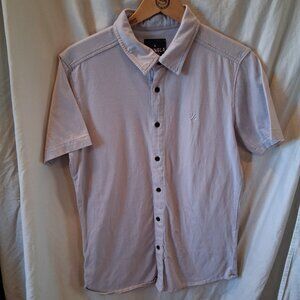 mens youngla Grey short sleve shirt small